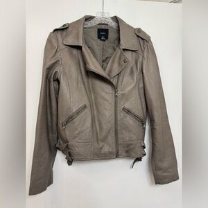 Forever 21 Vegan Leather Jacket